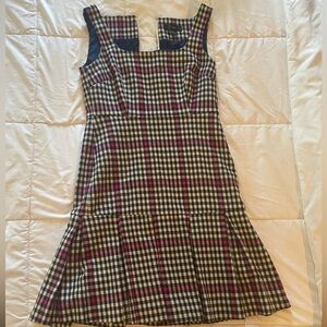 J.Crew pleated sleeveless dress